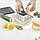 Терка з контейнером для зберігання Joseph Joseph Prism 4-in-1 Box Grater сіра 20104, фото 5