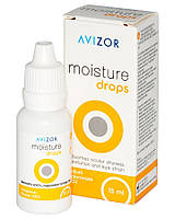 Увлажняющие Капли Avizor Moisture Drops с гиалуроновой кислотой 15мл