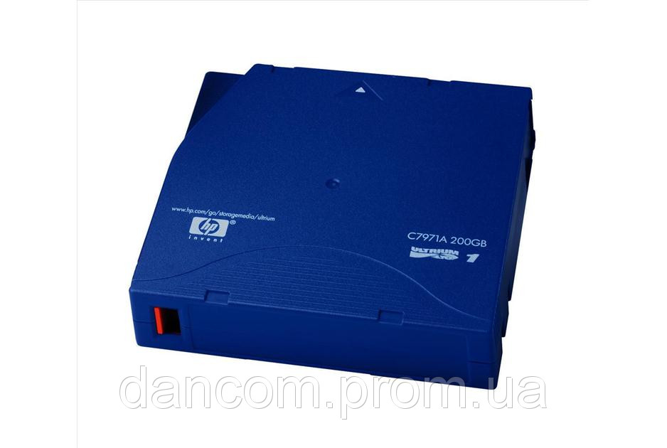 LTO картридж (касета) HP LTO-1 місткістю 200 Гб C7971A
