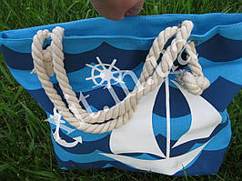 Пляжна сумка Кораблик