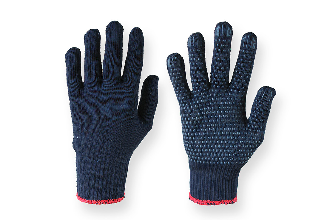 Синтетичні робочі рукавички Синтетика Синя