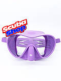 Маска для дайвінгу Cressi F1 Frameless Lilac, фото 4