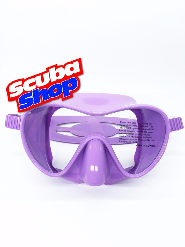 Маска для дайвінгу Cressi F1 Frameless Lilac