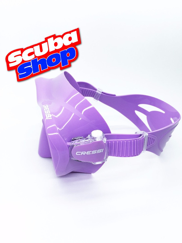 Маска для дайвінгу Cressi F1 Frameless Lilac