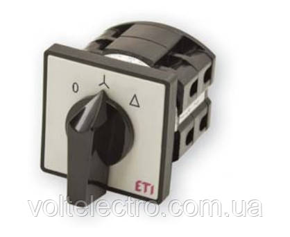Купить Переключатель звезда-треугольник "0-Y-Δ" CS 32 12U 32A, цена ...