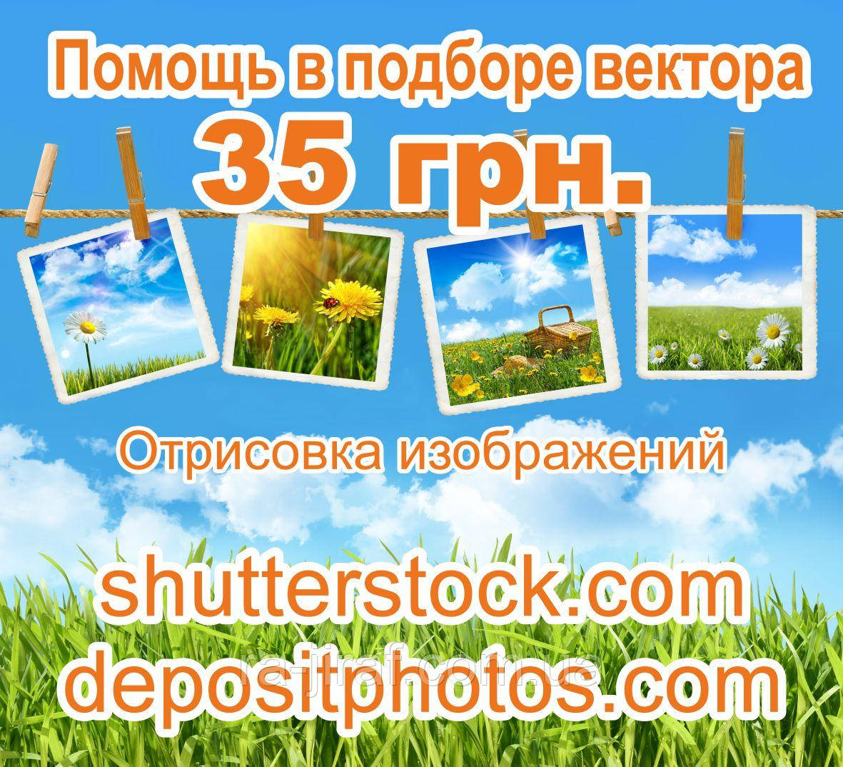 Помощь в подборе вектора с всемирно известных фотобанков: shutterstock.com, depositphotos.com - фото 1 - id-p545478257