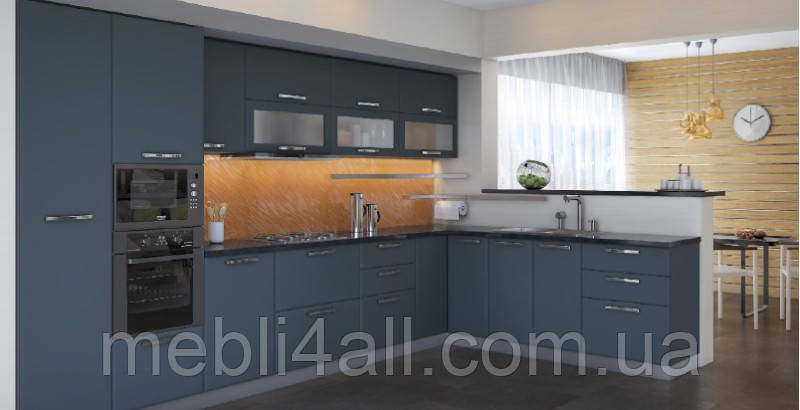 Кухня High Gloss Супермат, фото 1