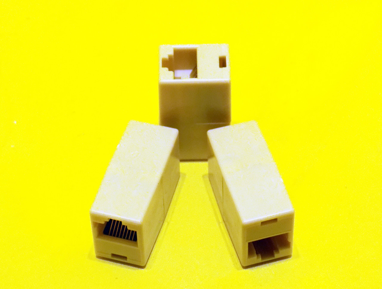З'єднувач кабеля RJ45: продажа, цена в Днепропетровской области. Патч ...