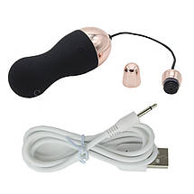Вібро яйце кульки кегеля на пульті з USB зарядкою Jump Egg Original, фото 6