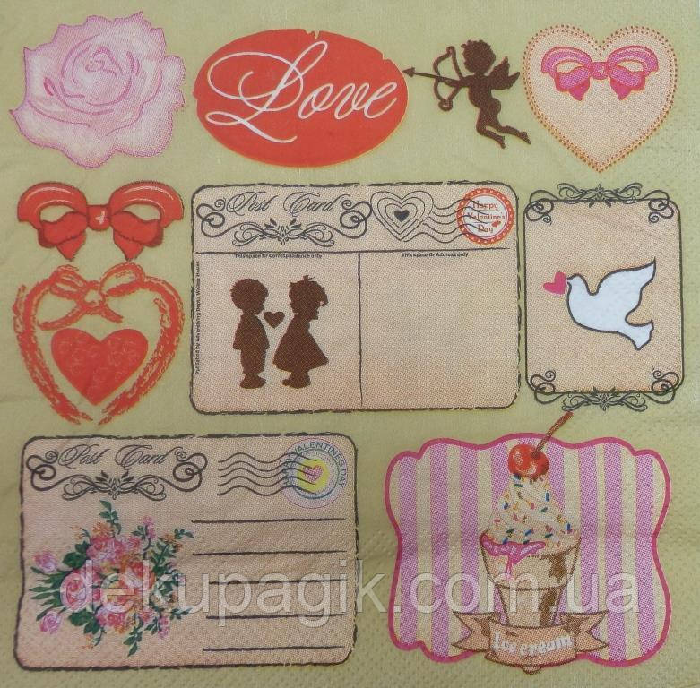 Серветка для декупажу СВ-97 (33х33см)