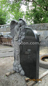 Елітний пам'ятник Ангел з граніту 30