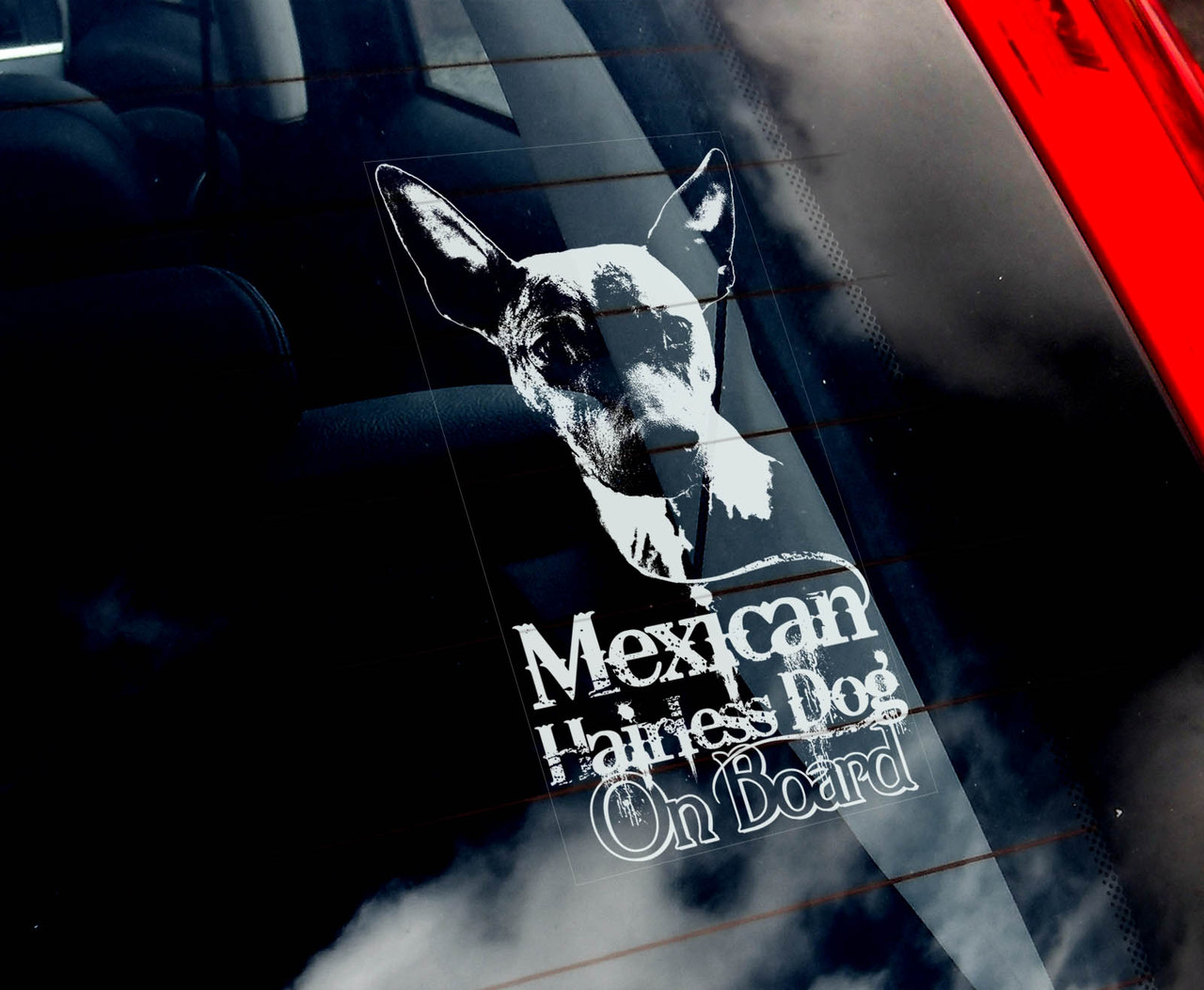 Шолоитцкуинтли (Шоло) (Ксоло) Мексиканская голая собака стикер - фото 2 - id-p36839224
