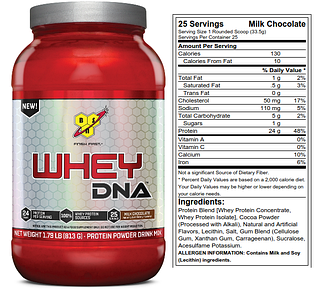 Протеїн BSN DNA Whey-800 грамів
