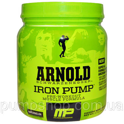 Передтренування Arnold Schwarzenegger Series Iron Pump — 60 порцій, фото 2