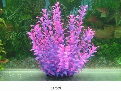 Пластикове рослина для акваріума 27-30 см 037303, фото 2