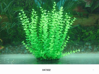Пластикове рослина для акваріума 27-30 см 047302