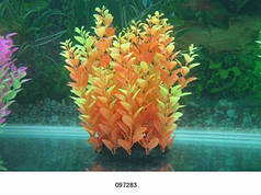 Пластикова рослина для акваріума 25-28 см 097283