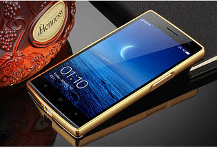 Металевий дзеркальний чохол бампер Mirror для OPPO Find 7 (4 кольори в наявності) , фото 4