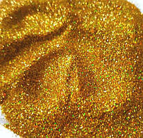 Гліттер колір Золото Голографічний
