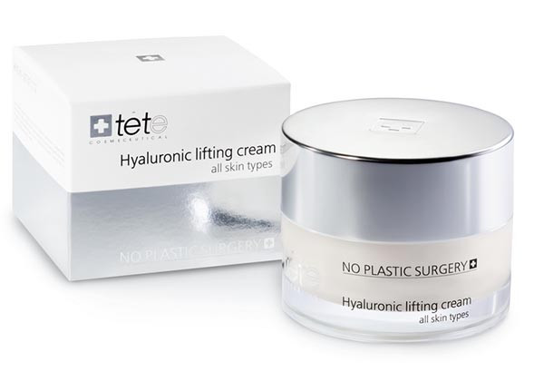 Ліпосомальний ліфтинг-крем із гіалуроновою кислотою і пептидами Hyaluronic Lifting CreamTETe Cosmeceutical 50 мл