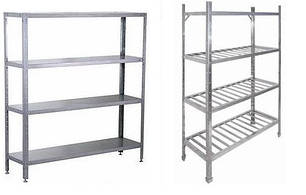 Стелажі з нержавіючої сталі, фото 1