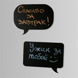 Магнітна дошка для крейди Чат