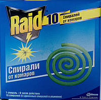 Спіралі від комарів Рейд