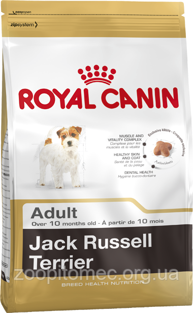 Royal Canin (Роял Канін) JACK-RUSSELL ADULT (ДЖЕК РАССЕЛ ЭДАЛТ) корм для собак від 10 місяців купити