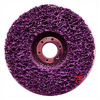 3М 05818 Scotch-Brite Clean&Strip XT-RD Purple™ - круг Зачисний на стеклопласт. оправці 115x22,24х13 мм
