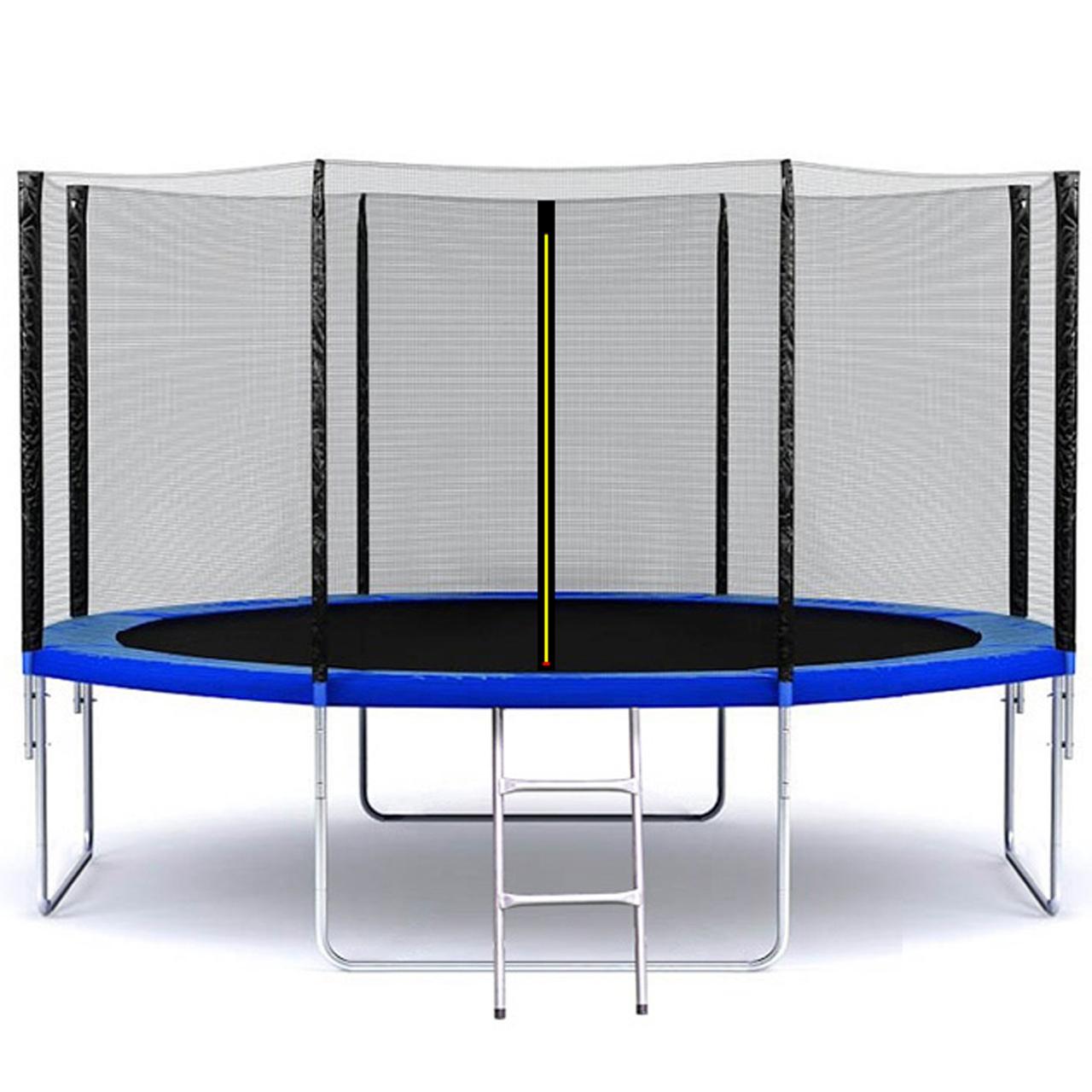 Батут SkyJump 13 фт., 404 см. з захисною сіткою та драбинкою - КРАЩА ЦІНА!