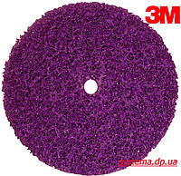 3М™ 07934 Scotch-Brite™ Clean&Strip XT-DC Purple™ - круг зачисний 150 x 13 мм