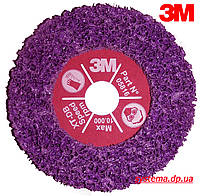 3М™ 05817 Scotch-Brite™ Clean&Strip XT-DB Purple™ - Зачисна круги на фібровій основі 178 x 22,24 х 13 мм