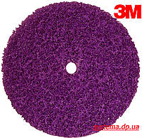 3М™ Scotch-Brite™ Clean&Strip XT-DC Purple™, 07935 - круг Зачисний 200 х 13мм, S XCS фіолетовий