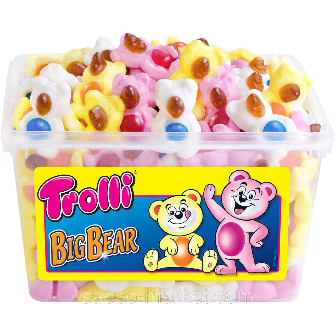 Жувальний мармелад Ведмедики Trolli Big Bear 150 шт., 1.2 кг