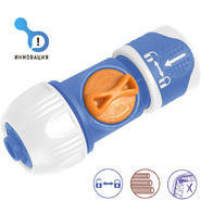 Конектор із ручним клапаном 1/2"-5/8"-3/4" Aquapulse