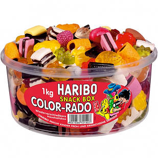 Жувальний мармелад Haribo Color-Rado Snack Box, 1 кг