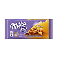 Молочный шоколад Milka Collage Caramel, 100 гр.