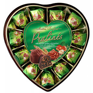 Цукерки Maitre Truffout Chocolate Серце, 165 г.