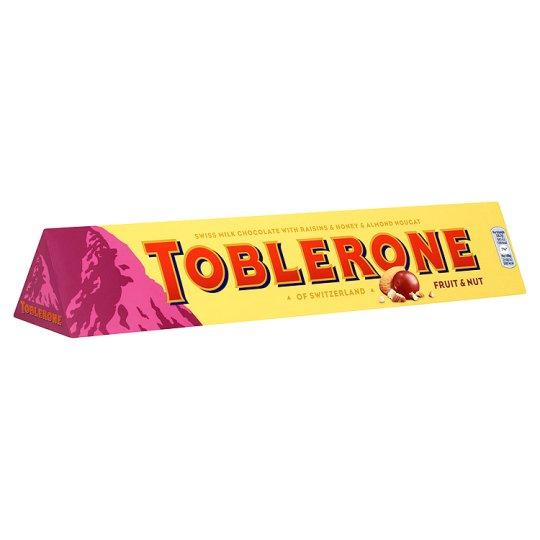 Шоколад Toblerione «Fruit&Nut», 100 г, фото 1