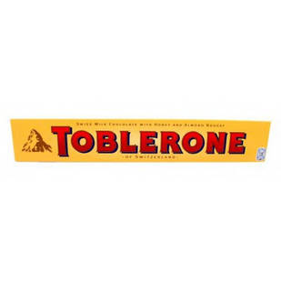 Шоколад Toblerone з медом і мигдальною нугою, 100г