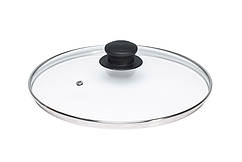 Кришка скляна для кухонного посуду 22 см