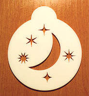 кава трафарет