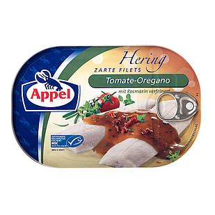 Филе сельди Appel Herring Filets In Tomate Oregano Sauce, 200 гр.