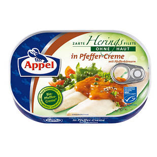 Філе оселедець Appel Hering Filets In Pfeffer Cream 200 г.