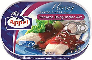 Филе сельди Appel Herring Filets in Tomato Burgundy Sauce  200 гр.