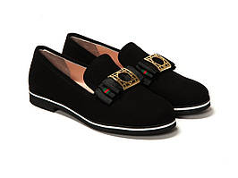 Лофери Etor 4107-6183 чорний