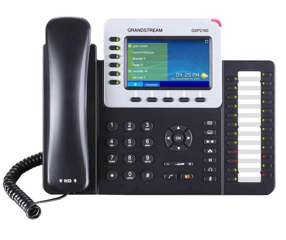 IP-телефон Grandstream GXP2160 - фото 2 - id-p546006452