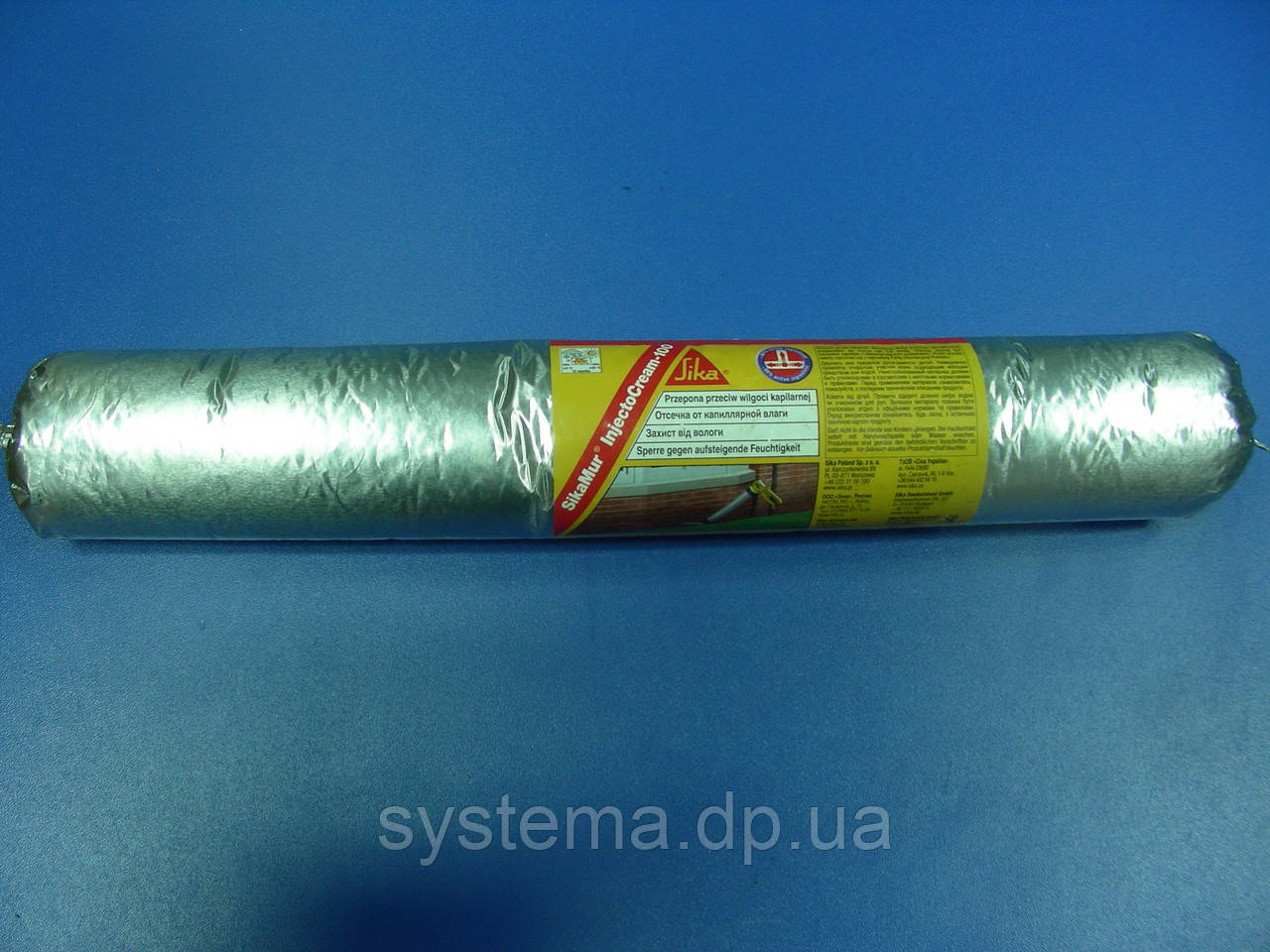 SikaMur InjectoCream-100 - Ін'єкційна гідроізоляція на основі силану від капілярного підсосу вологи, 600 мл