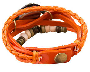 Жіночий годинник зі шкірозамінником під старовину з брелоком "сніжинка", фото 3