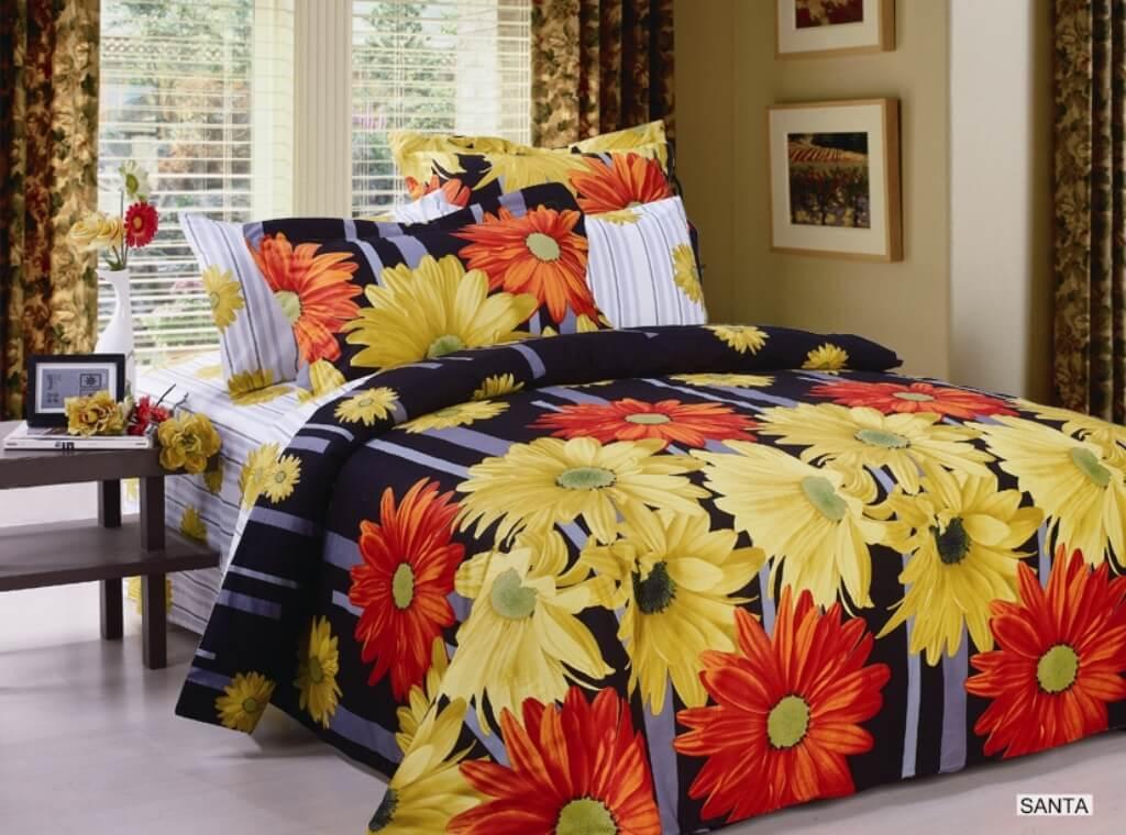 КПБ ARYA сатин Santa полуторний